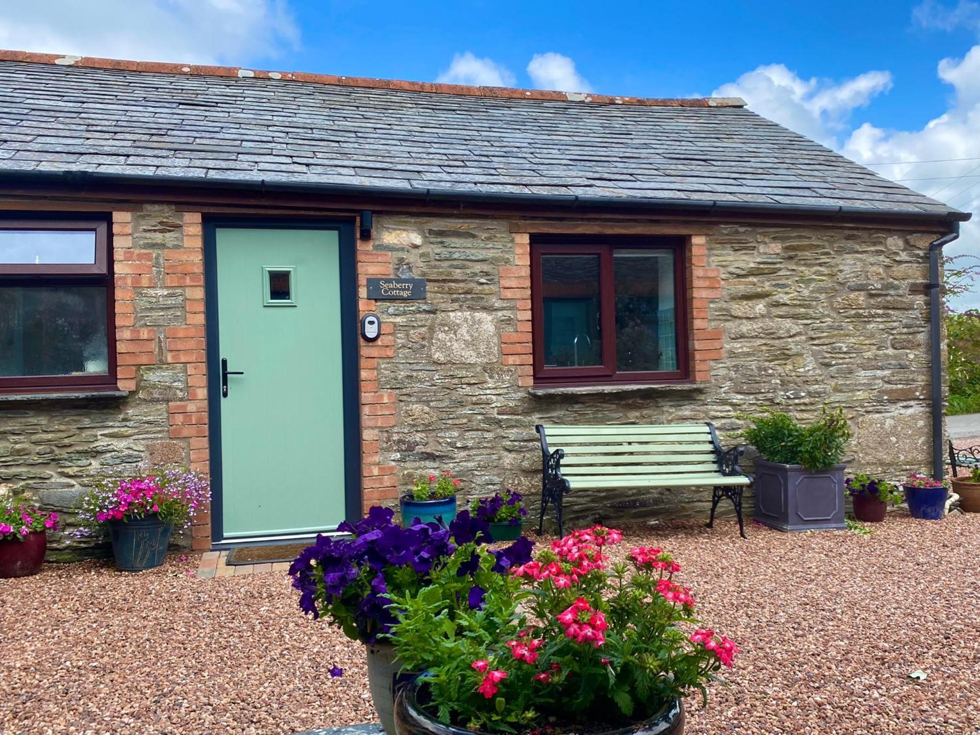 Polrunny Farm Seaberry Cottage With A Sea View And Log Burner Boscastle Exterior foto